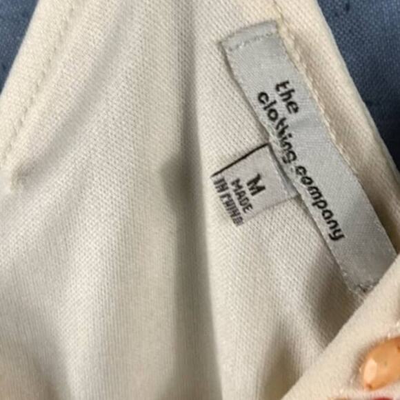 White Beaded Flowy Top or Short Dress – Size Medium, Bead Accents Missing - Picture 6 of 8